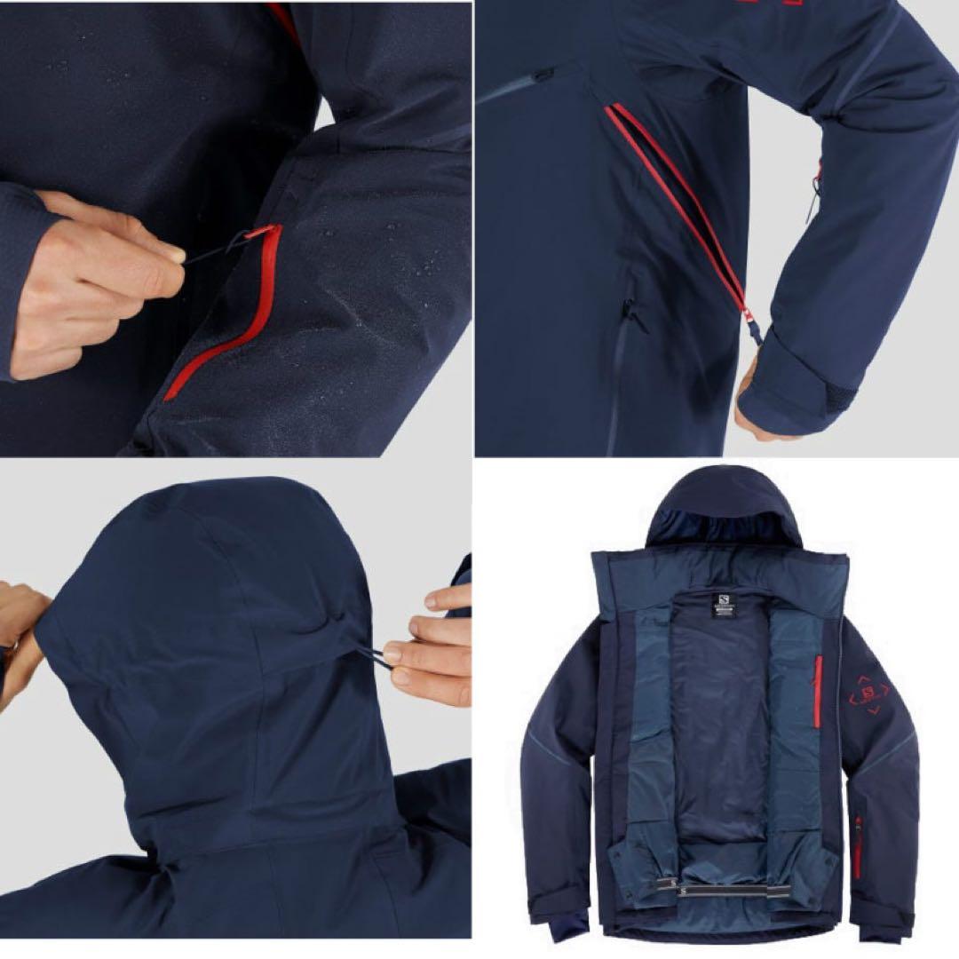 K*N様 SALOMON BRILLIANT JACKET MEN NIGHT