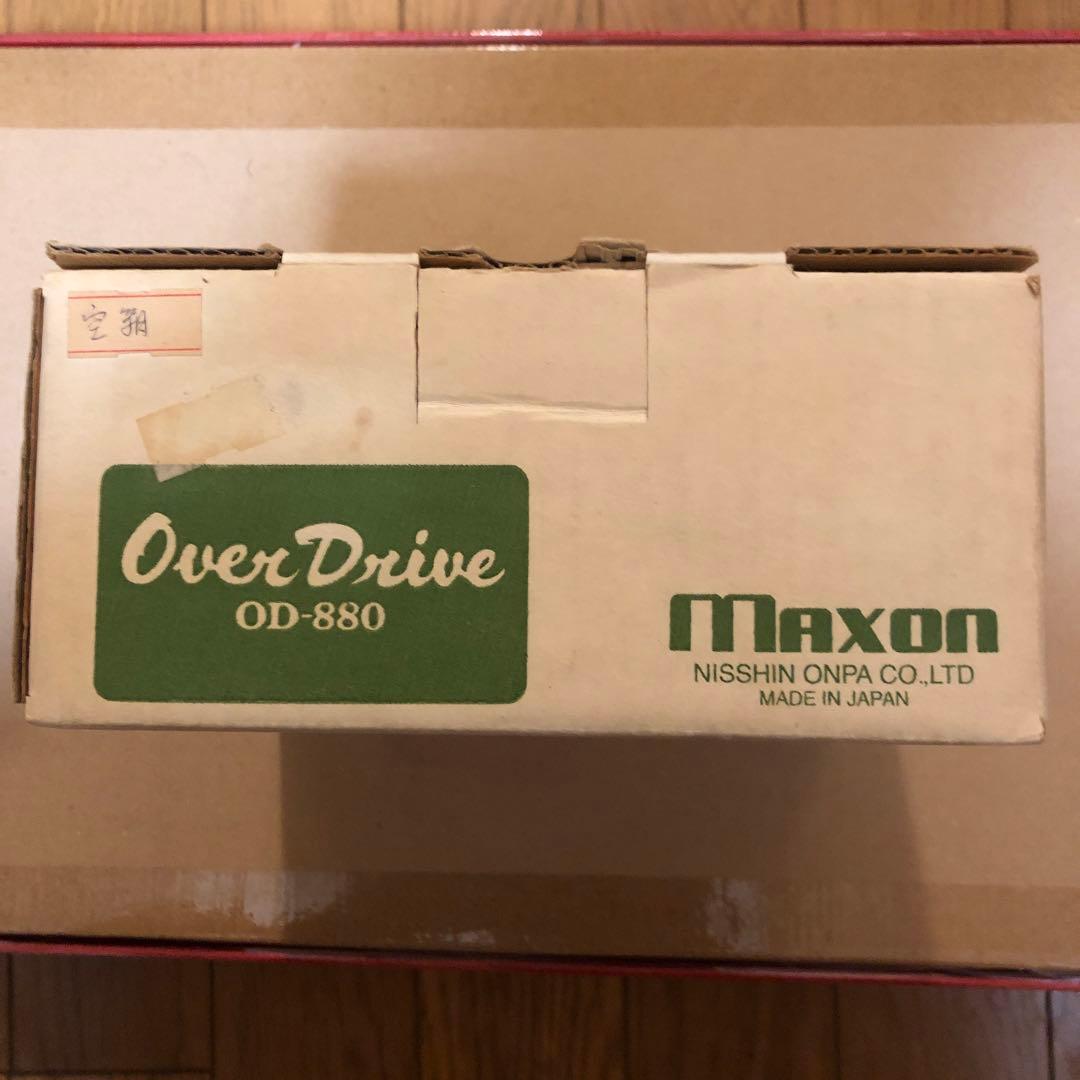 ギター Maxon OD-880 OverDrive SOFT DISTORTION