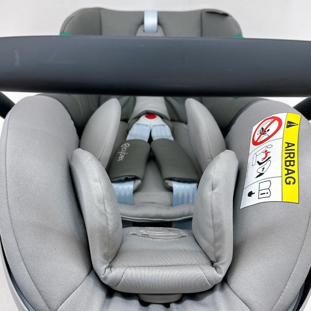 【美品】cybex サイベックス Aton S2 i-Size グレー