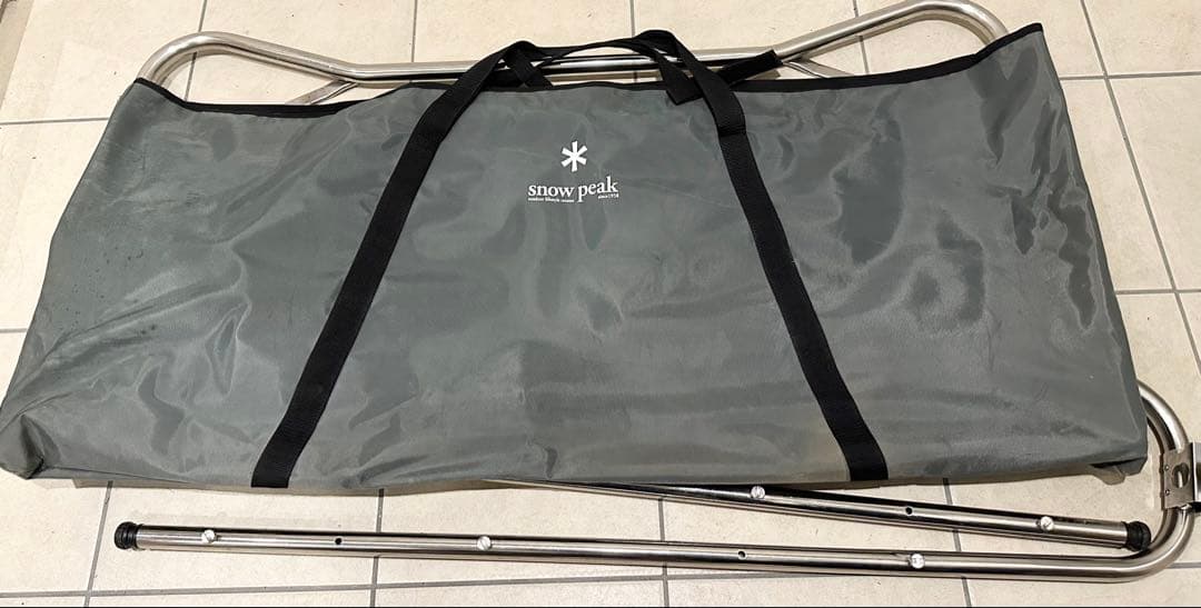 [スノーピーク]peakステンレス製2段キッチンテーブル