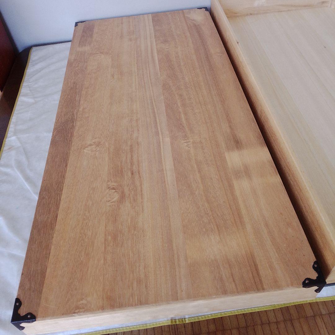 桐箱 衣類収納ケース 二段 日本着物