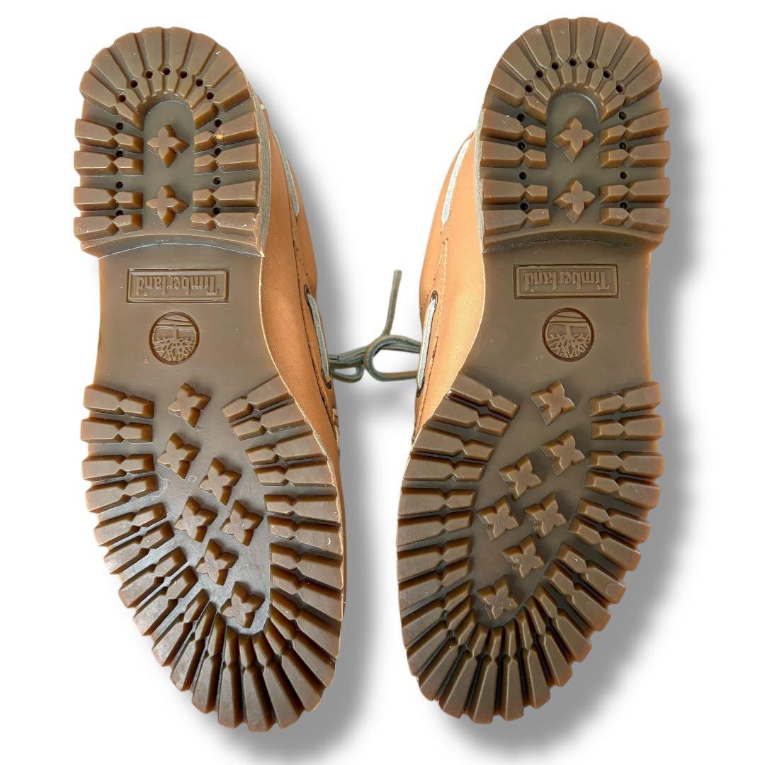 極美品 ティンバーランド ホーウィンレザー eye デッキシューズ【7.5W】