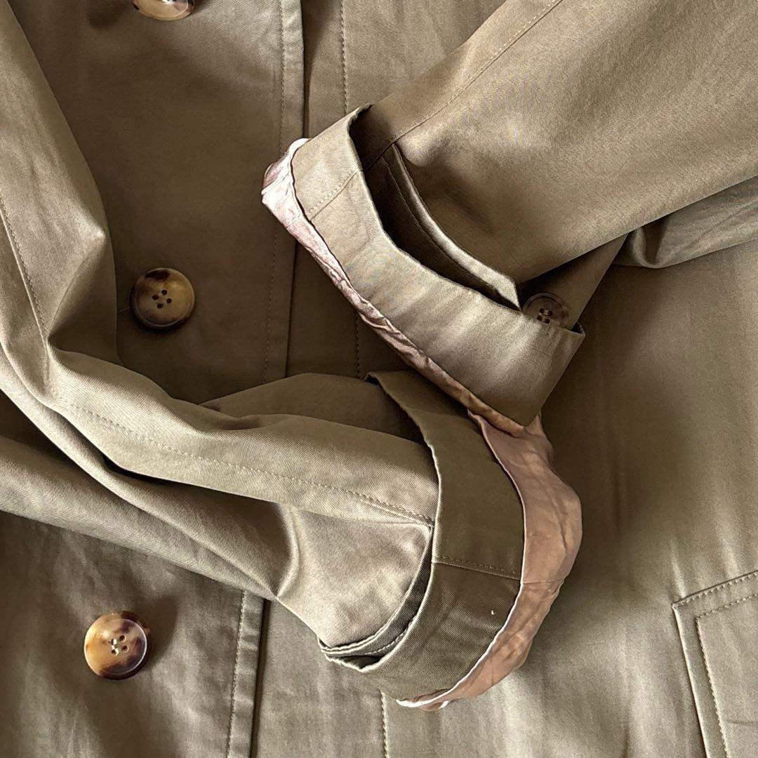 36：ビームスF × グレンフェル SlimCampbell ステンカラーコート