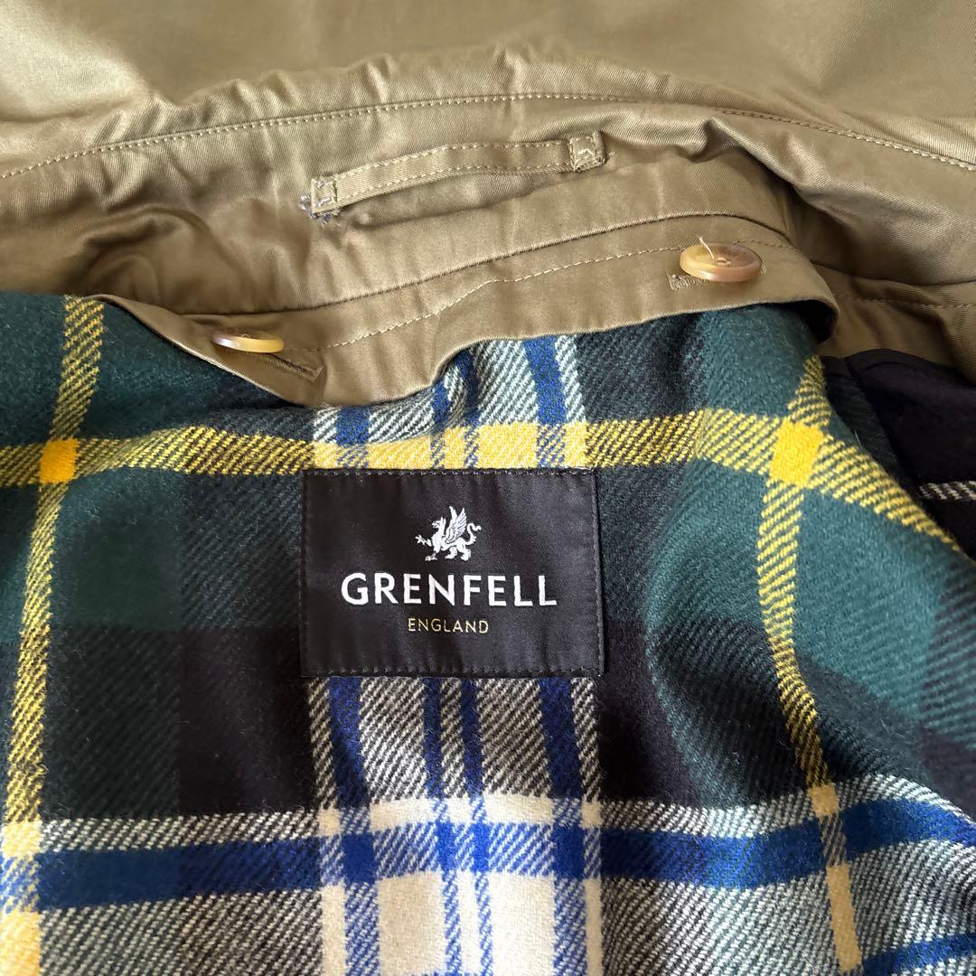 36：ビームスF × グレンフェル SlimCampbell ステンカラーコート