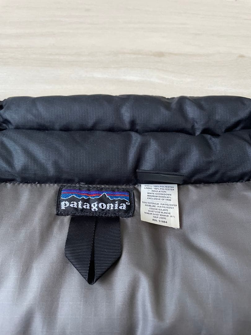 00s パタゴニア パッカブルダウンジャケット 84600 黒 XL 超美品