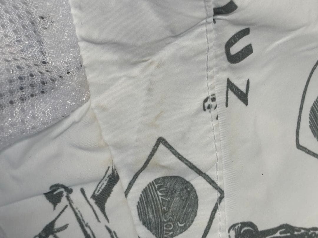 希少XL】ルースイソンブラ GINGA 総柄コーチジャケット ホワイト