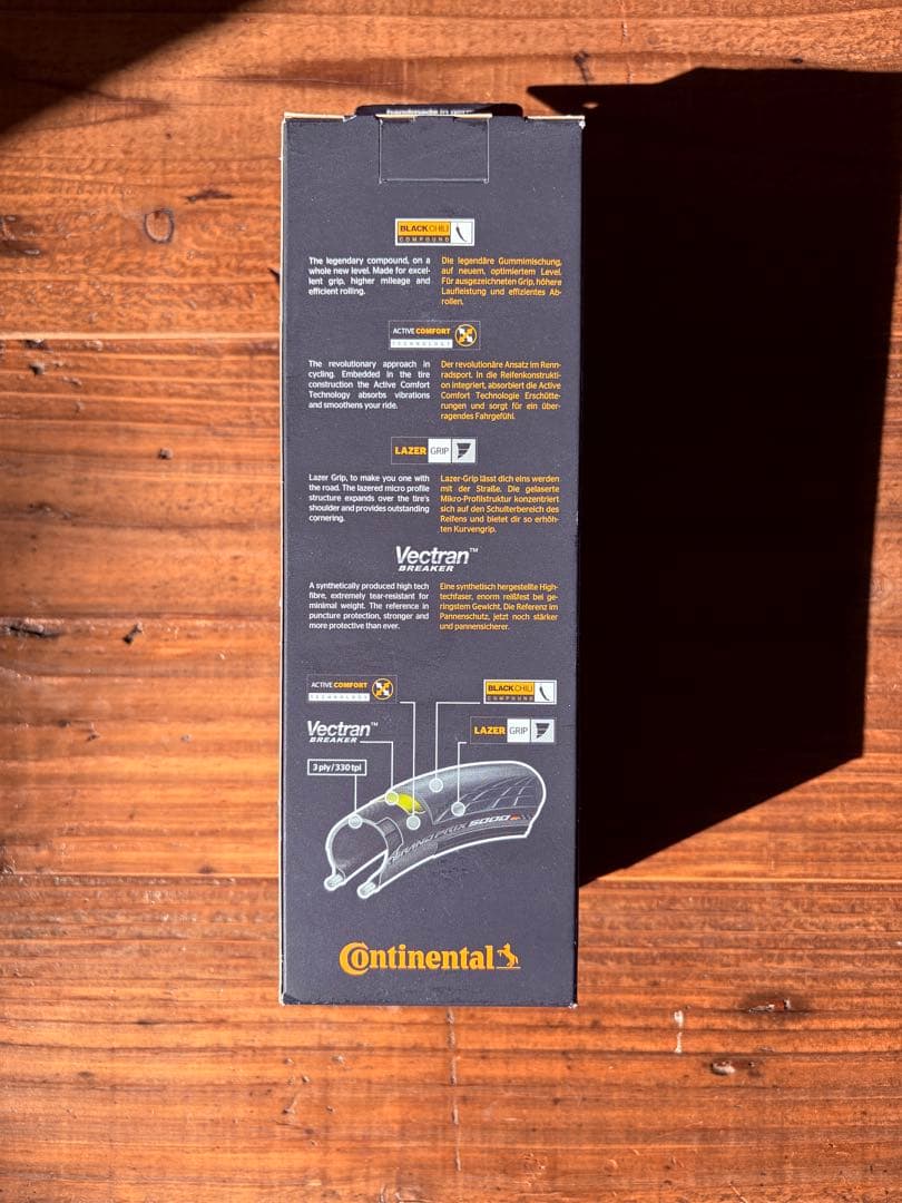 【新品】Continental GP5000 700×25C クリンチャー 1本