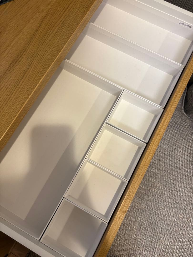 IKEA ミッケ　学習机　デスク　引き出し収納付き