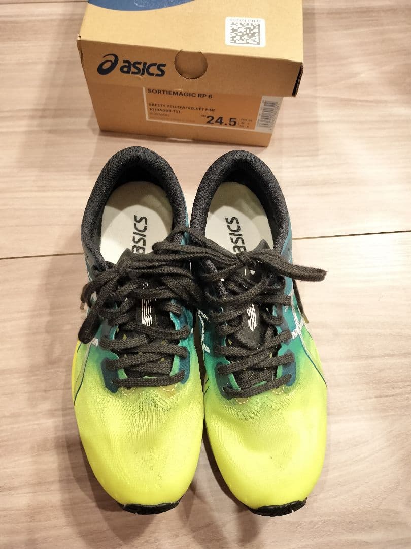 アシックス マラソンシューズ 24.5cm　SORTIEMAGIC ソーティ