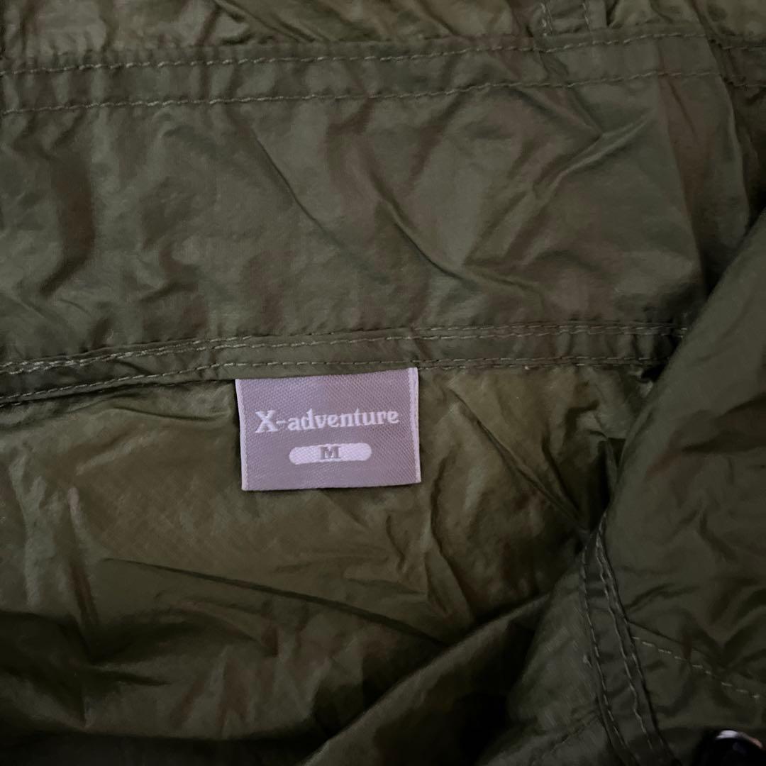 X-adventure 軽量ジャケット M ウインドブレーカー