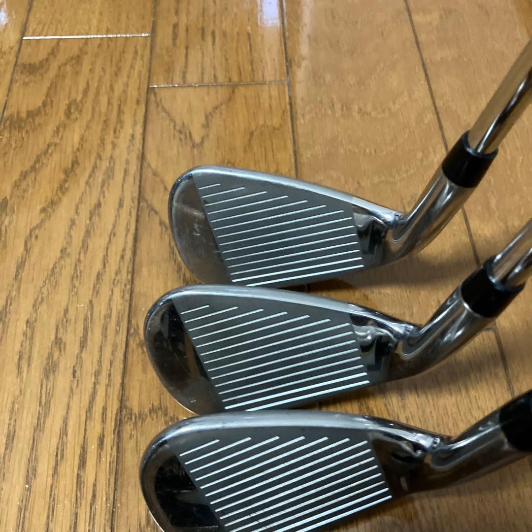 キャロウェイ　WARBIRD アイアン 4本 スチール製