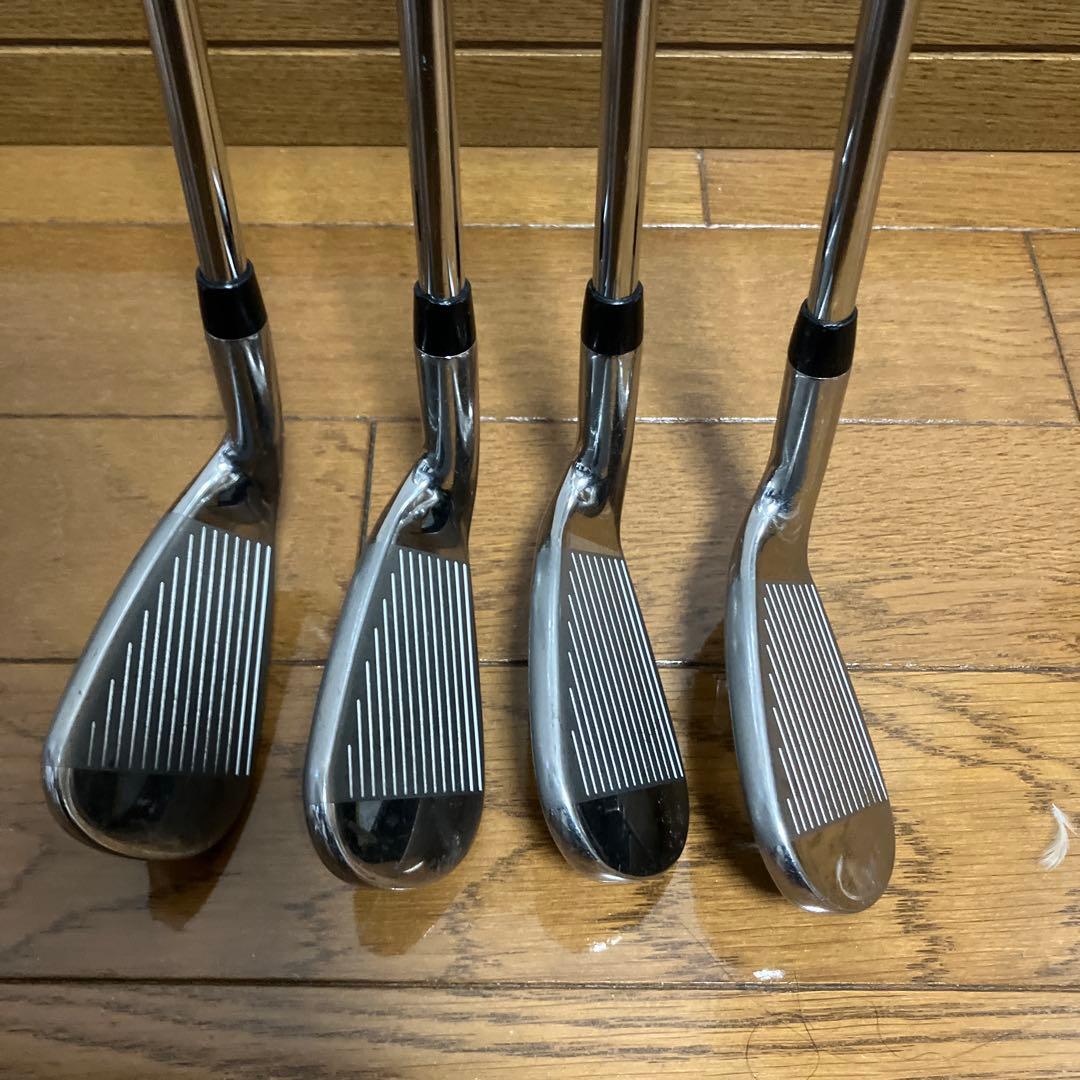 キャロウェイ　WARBIRD アイアン 4本 スチール製