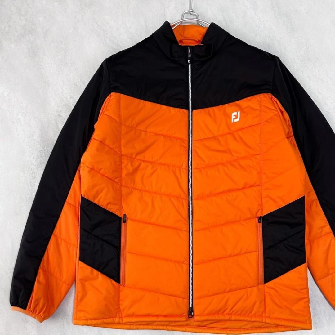 フットジョイ FJ 中綿ジャケット キルティング ダブルジップ XLサイズ