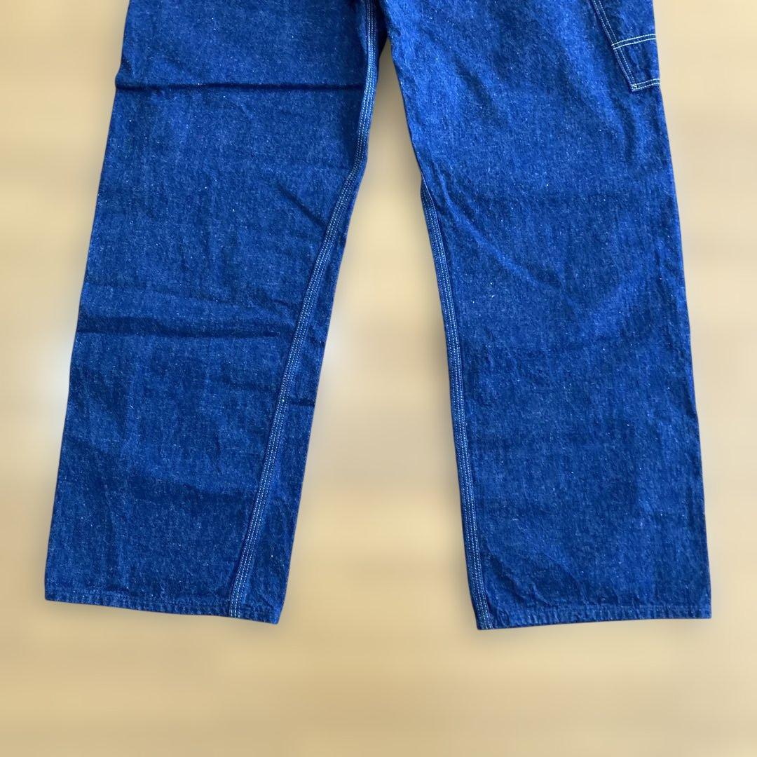 【or slow /オアスロウ】サロペット　インディゴ