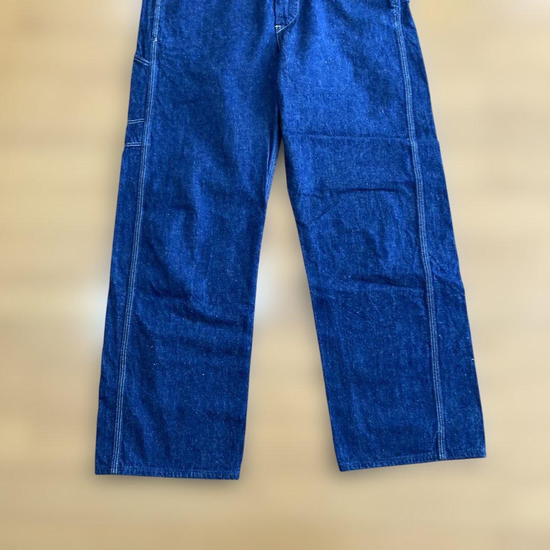 【or slow /オアスロウ】サロペット　インディゴ