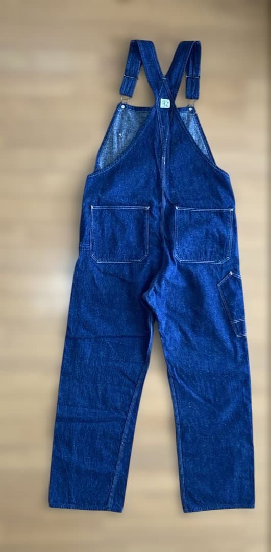 【or slow /オアスロウ】サロペット　インディゴ