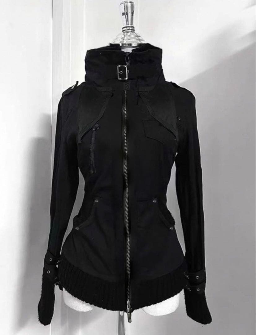 y2k archive グランジ 平成 V系 ミリタリージャケット - メルカリ