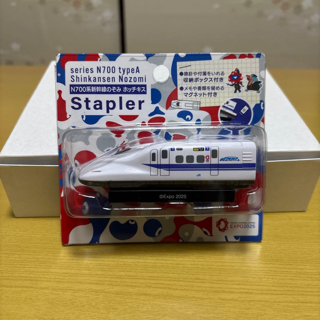 EXPO2025 ミャクミャク イコちゃん N700系 新幹線のぞみ ホッチキス
