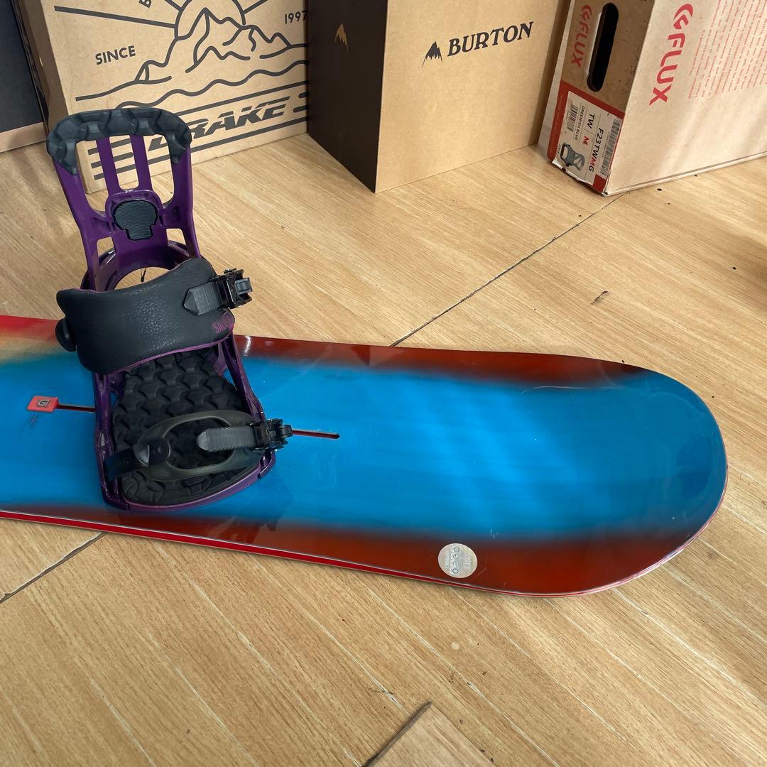 BURTON　バートン　プロスペックマクモリス愛用スノーボード　バインディング付