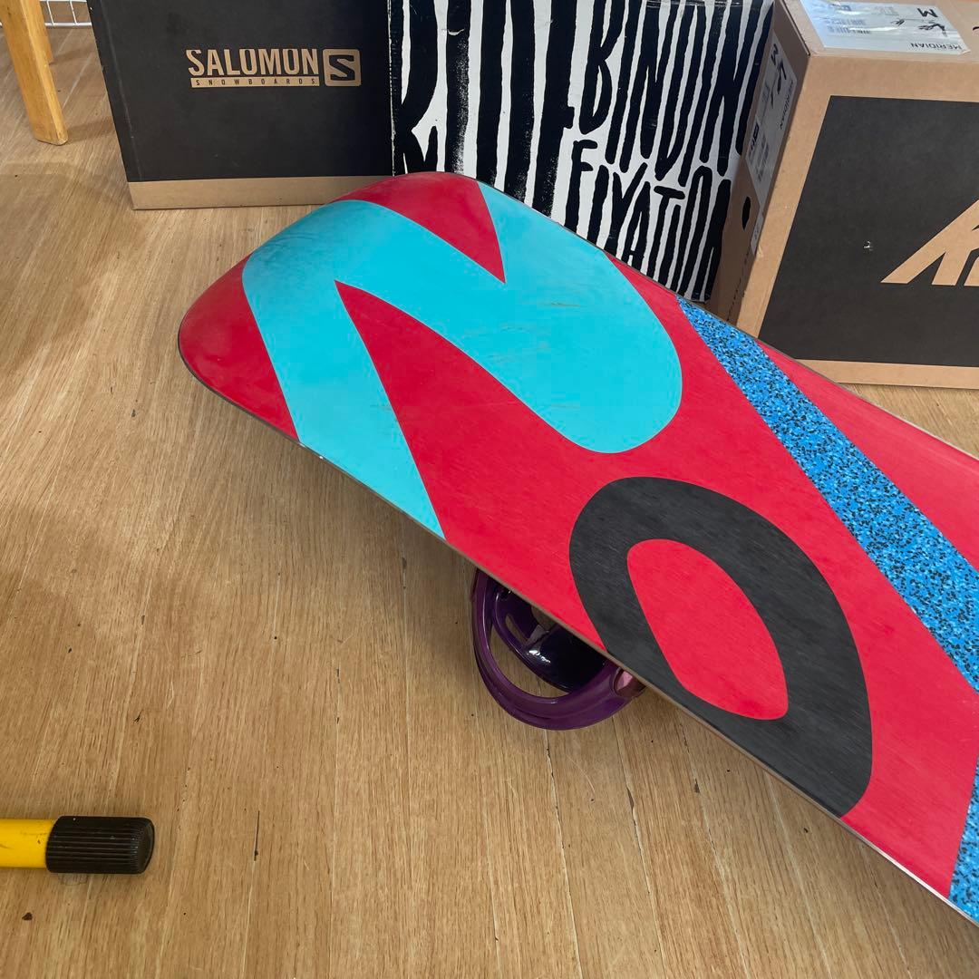 BURTON　バートン　プロスペックマクモリス愛用スノーボード　バインディング付