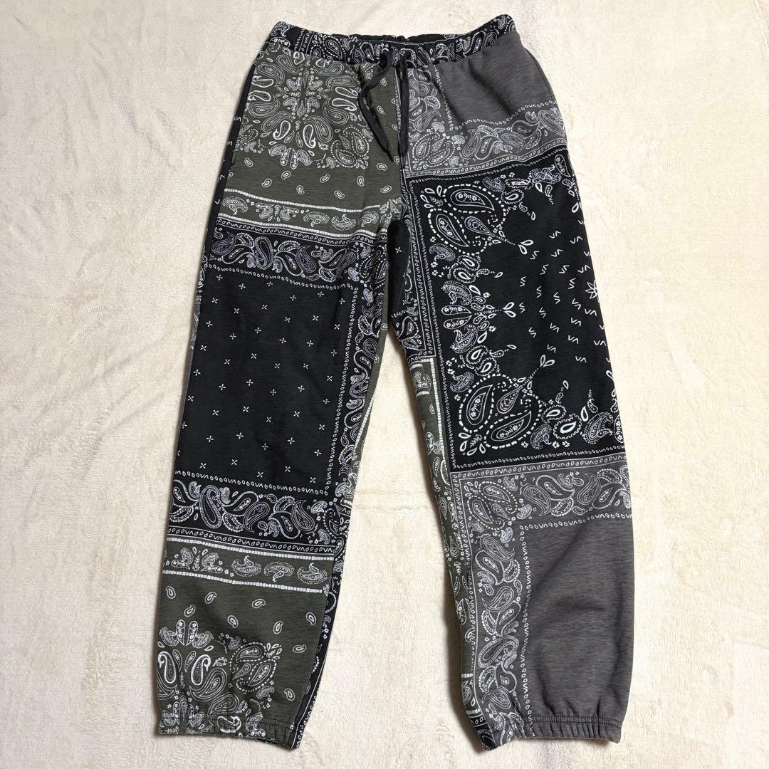 【美品】RVCA ルーカ パーカー セットアップ バンダナ柄 ペイズリー柄