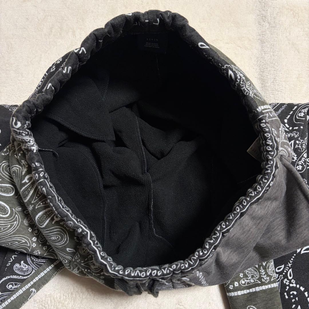 【美品】RVCA ルーカ パーカー セットアップ バンダナ柄 ペイズリー柄