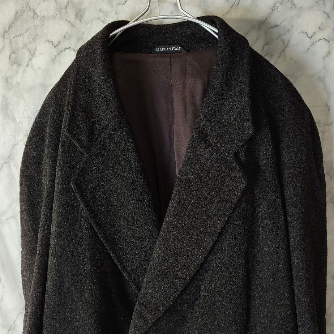 【R&D Marini】美品 カシミヤ100% タブルブレストチェスターコート