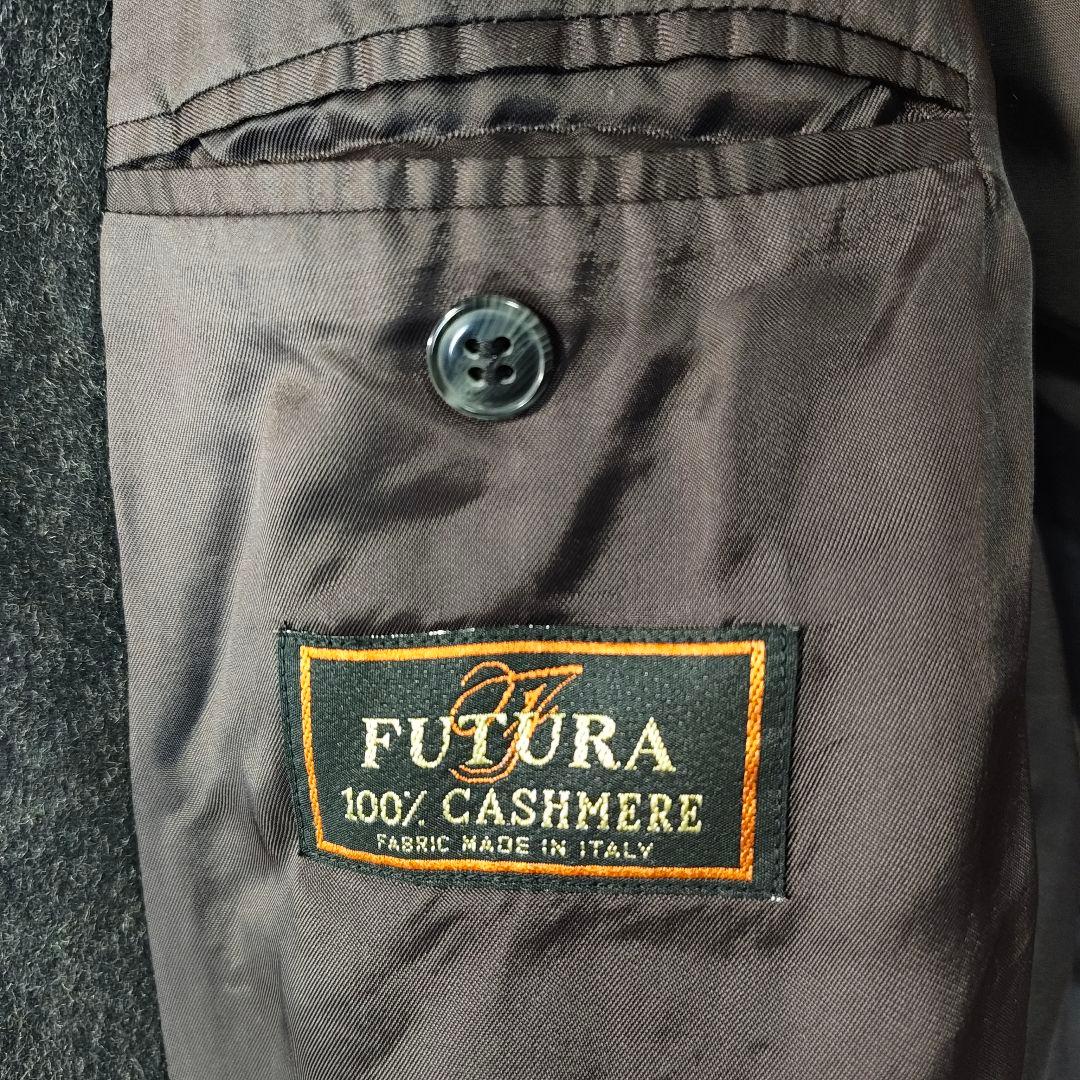 【R&D Marini】美品 カシミヤ100% タブルブレストチェスターコート