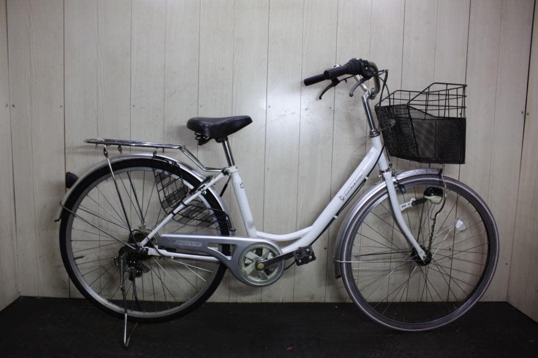 DUNLOPダンロップ 26型 6速 AUTO LED仕様 軽快シティークロス