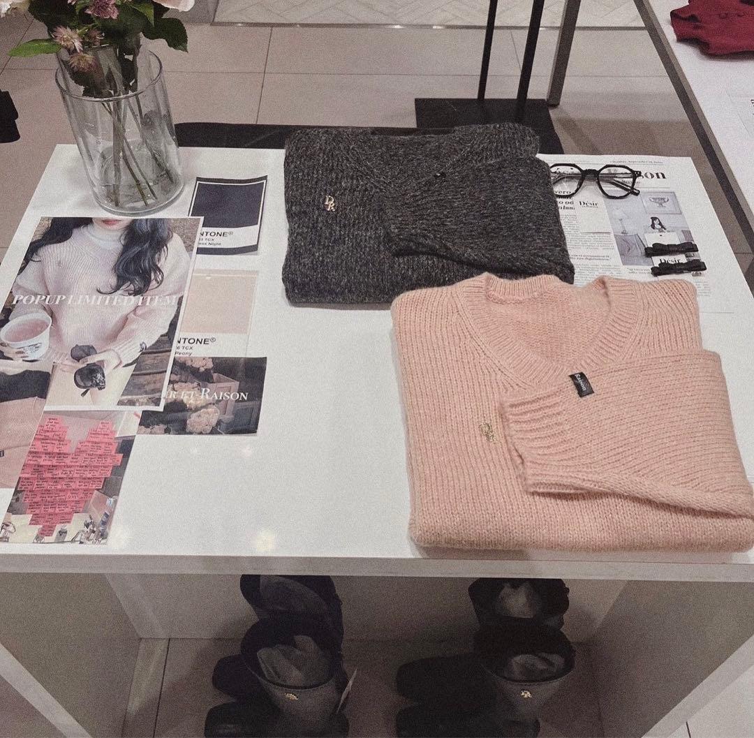 desir デジー トップス ピンク