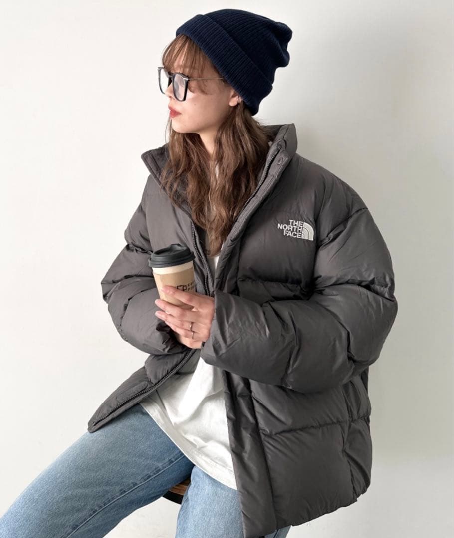 ノースフェイス 完売品 マリオンオンボールジャケット ホワイト