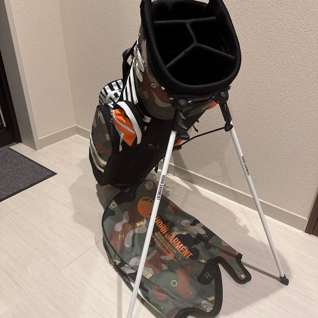 HORN GARMENT カモフラージュ キャディバッグ