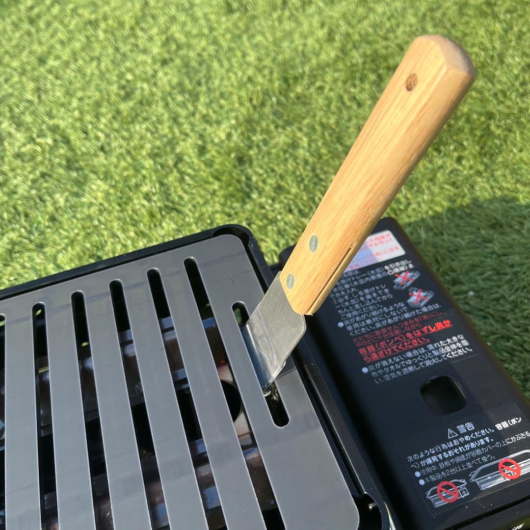 【バイイー専用】【②鉄板とヘラ 板厚6.0㎜ 10セット】黒皮鉄板 炉ばた大将