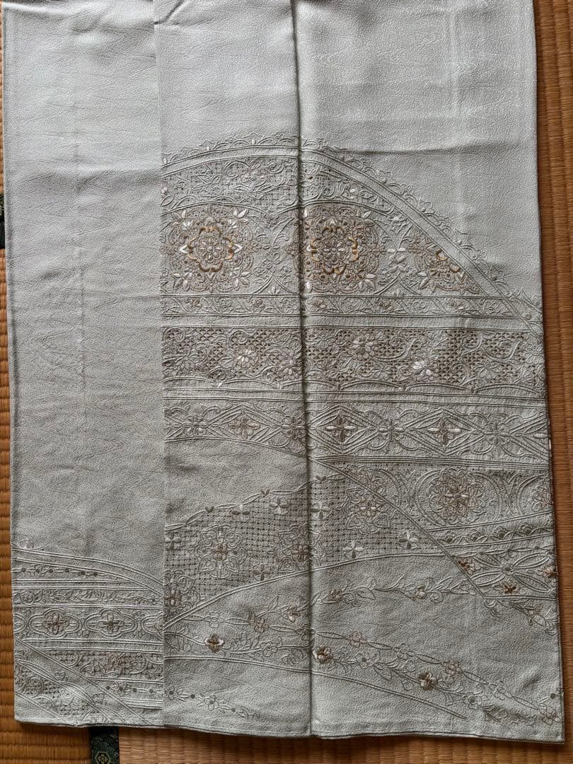 訪問着　一つ紋　作家もの　正絹　未使用