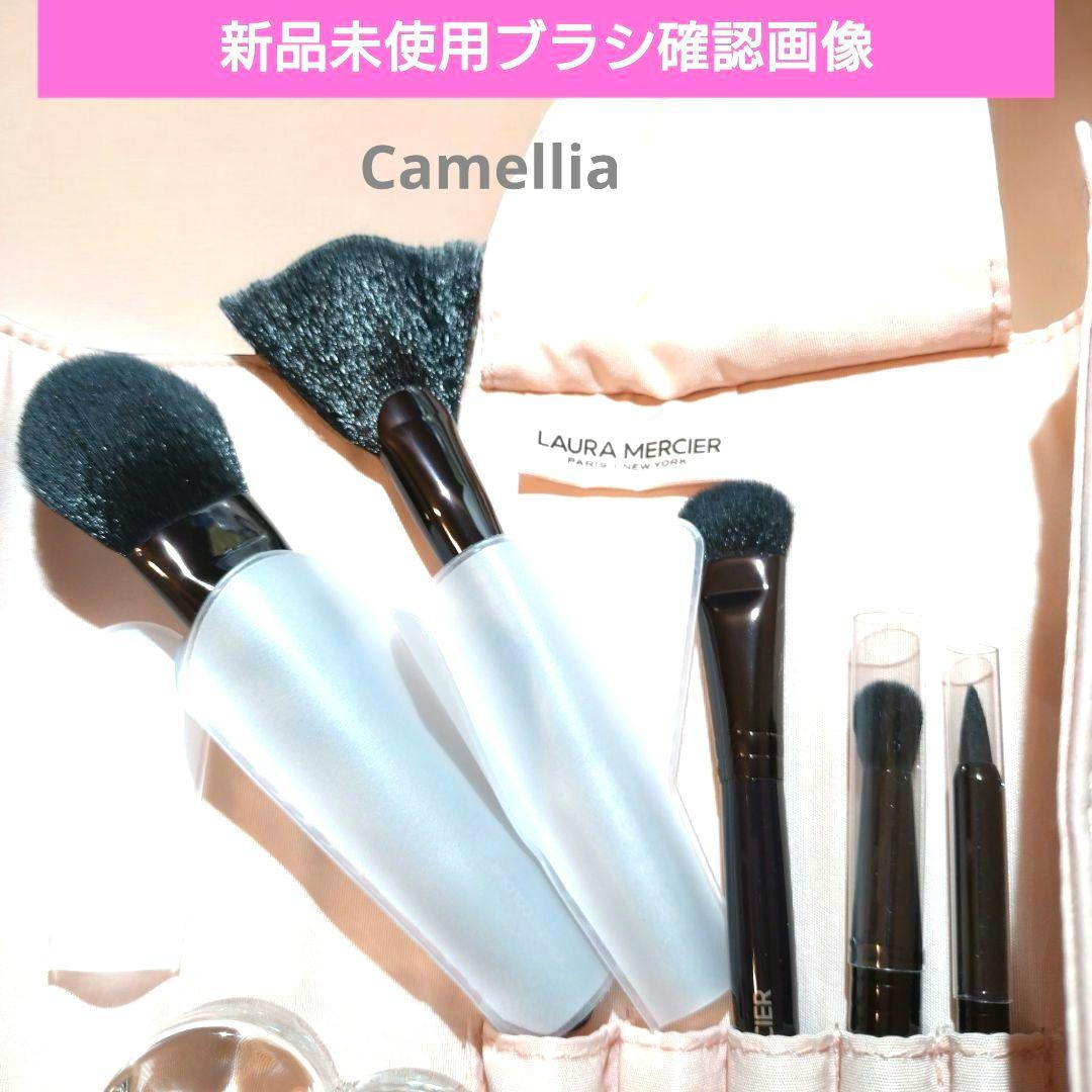 新品未使用ローラメルシエ メイクブラシセット　トラベルサイズ 　クリスマスコフレ