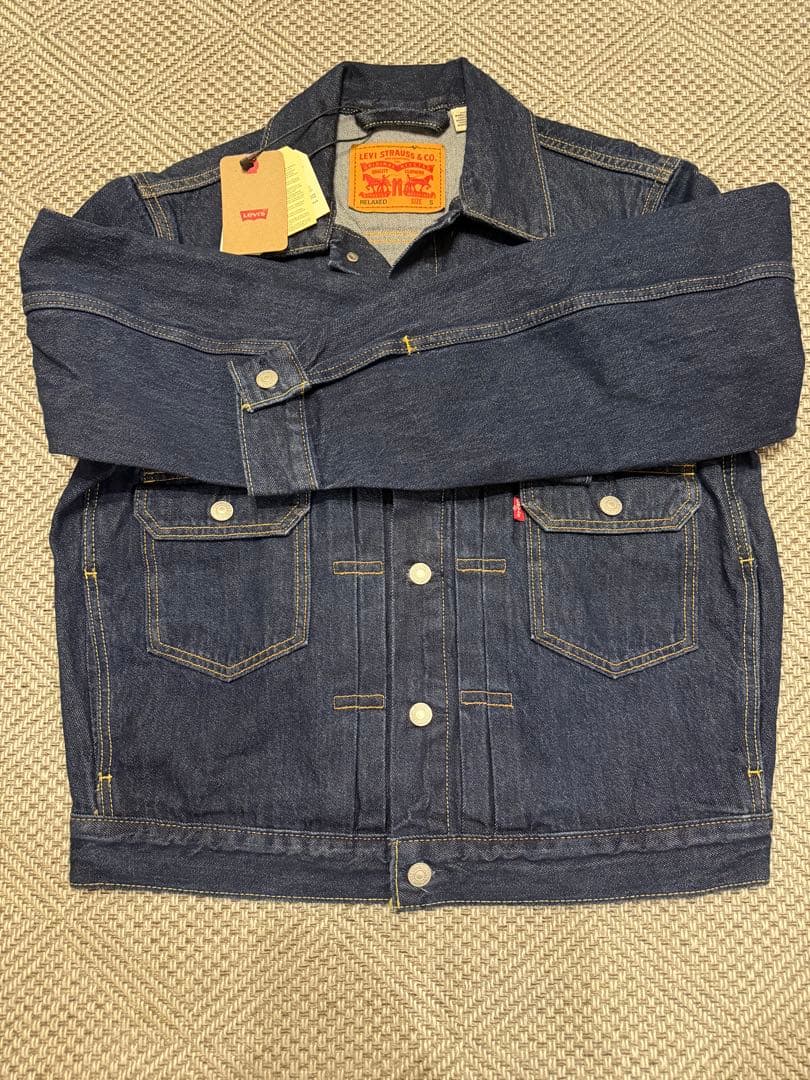 リーバイス 2ND トラッカーJKT S 501 セットアップ 濃紺 W32 - メルカリ