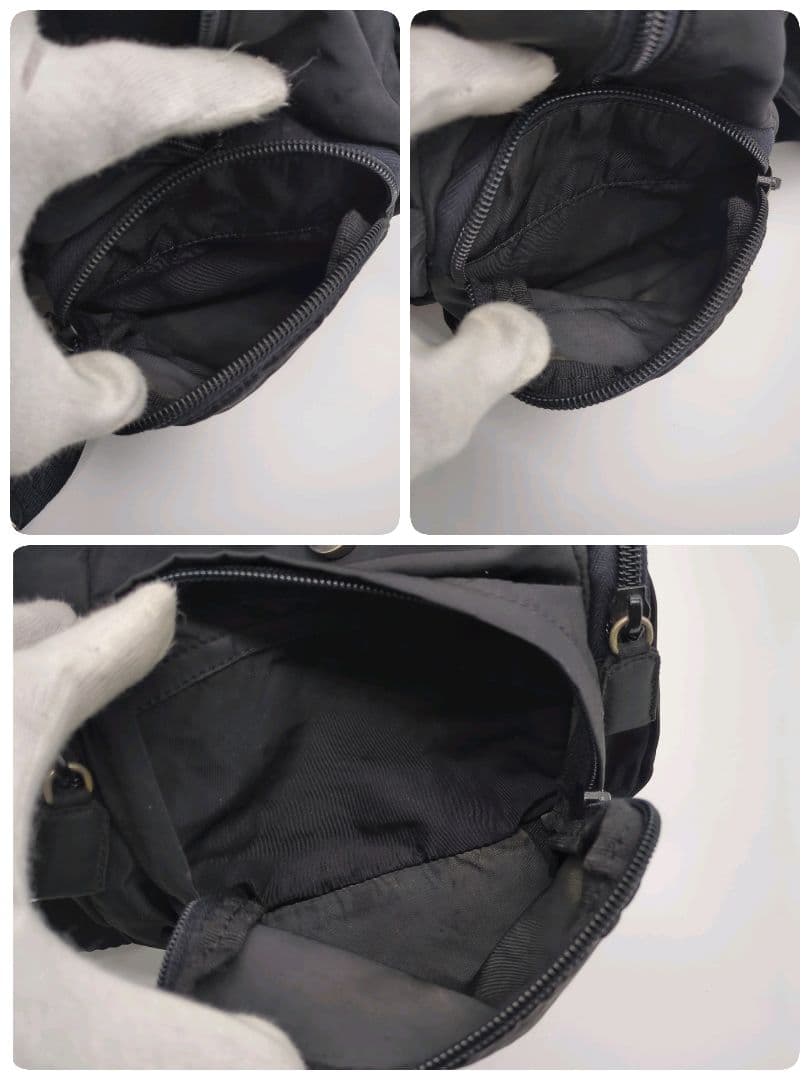 【人気モデル・美品】プラダ☆リュック テスート ナイロン 三角プレート 2way