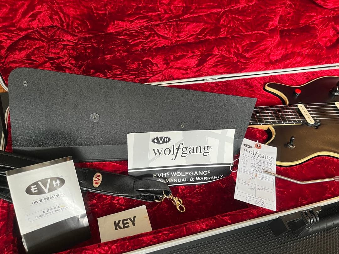 ギター EVH Wolfgang USA Ebony Stealth 2016