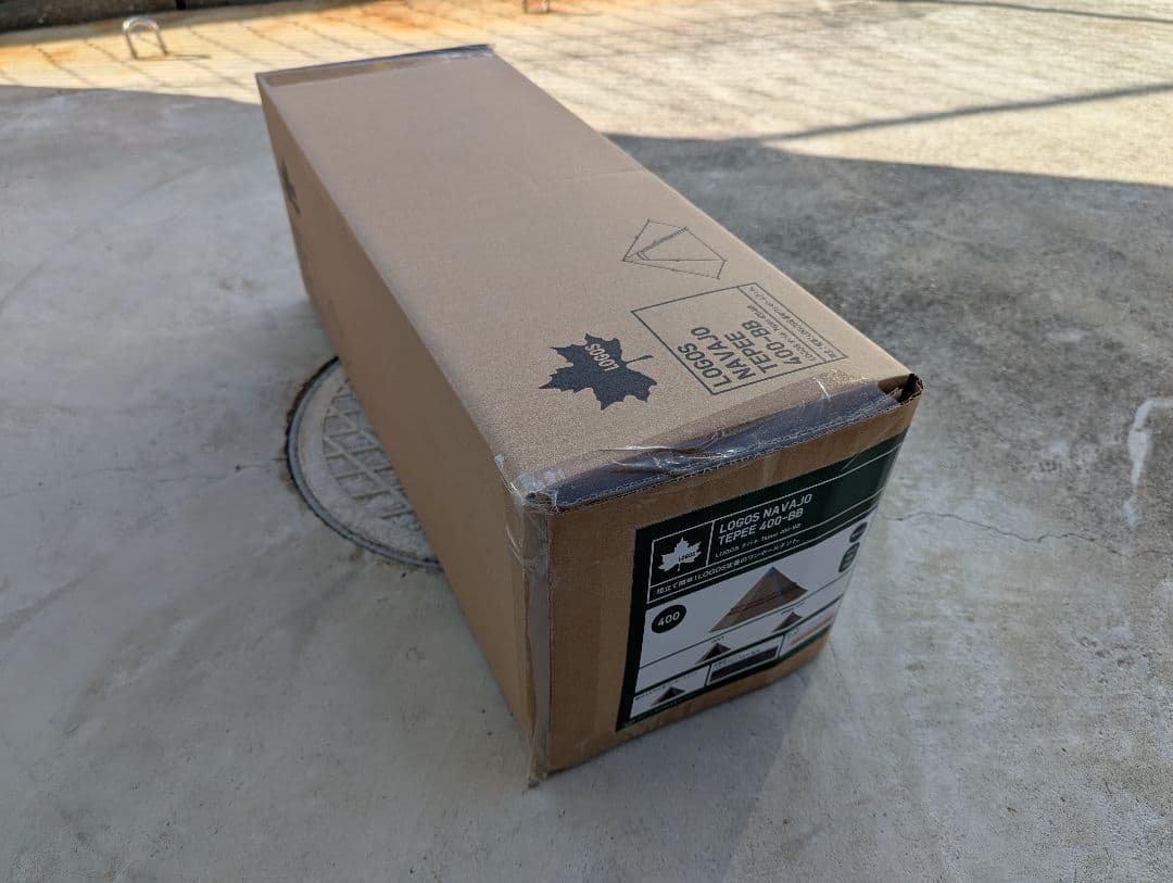 《新品》LOGOS ナバホ Tepee 400-BB　テント
