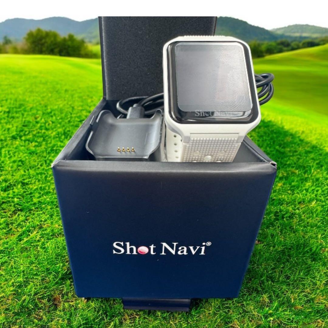 ≪Shot Navi ≫AIR GPSナビ ・充電ケーブル付き
