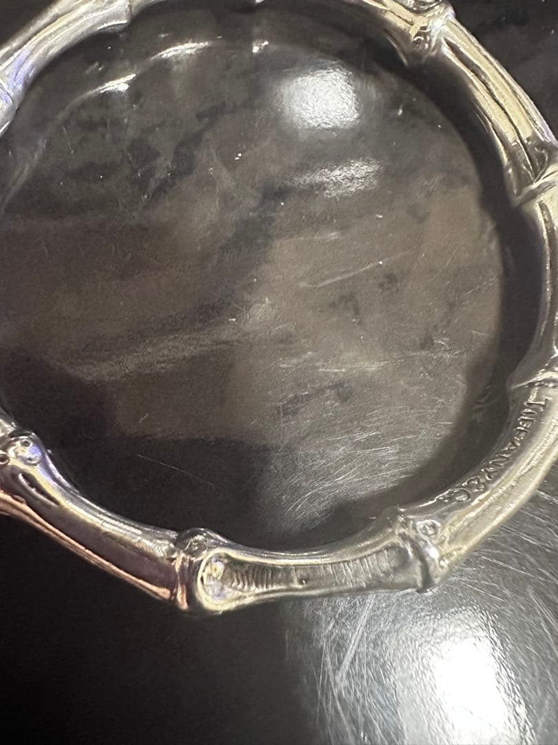 美品　Tiffany&Co. ティファニー　バンブー バングル ブレスレット