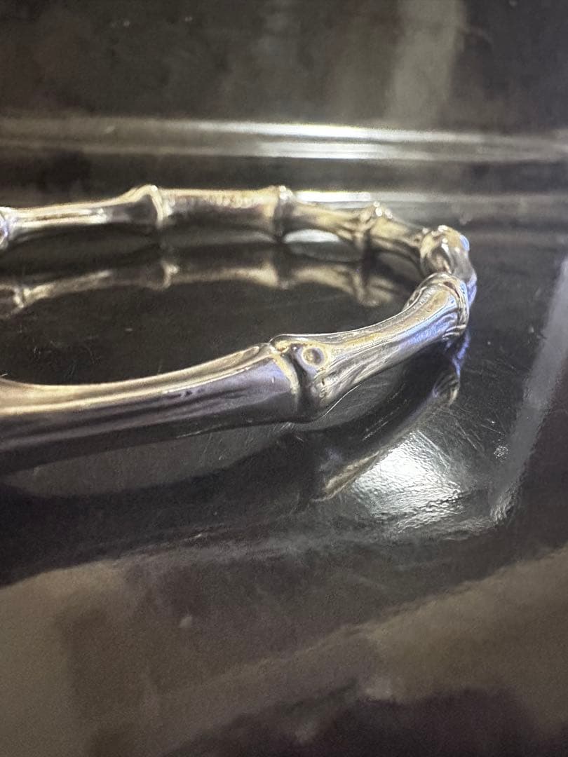 美品　Tiffany&Co. ティファニー　バンブー バングル ブレスレット