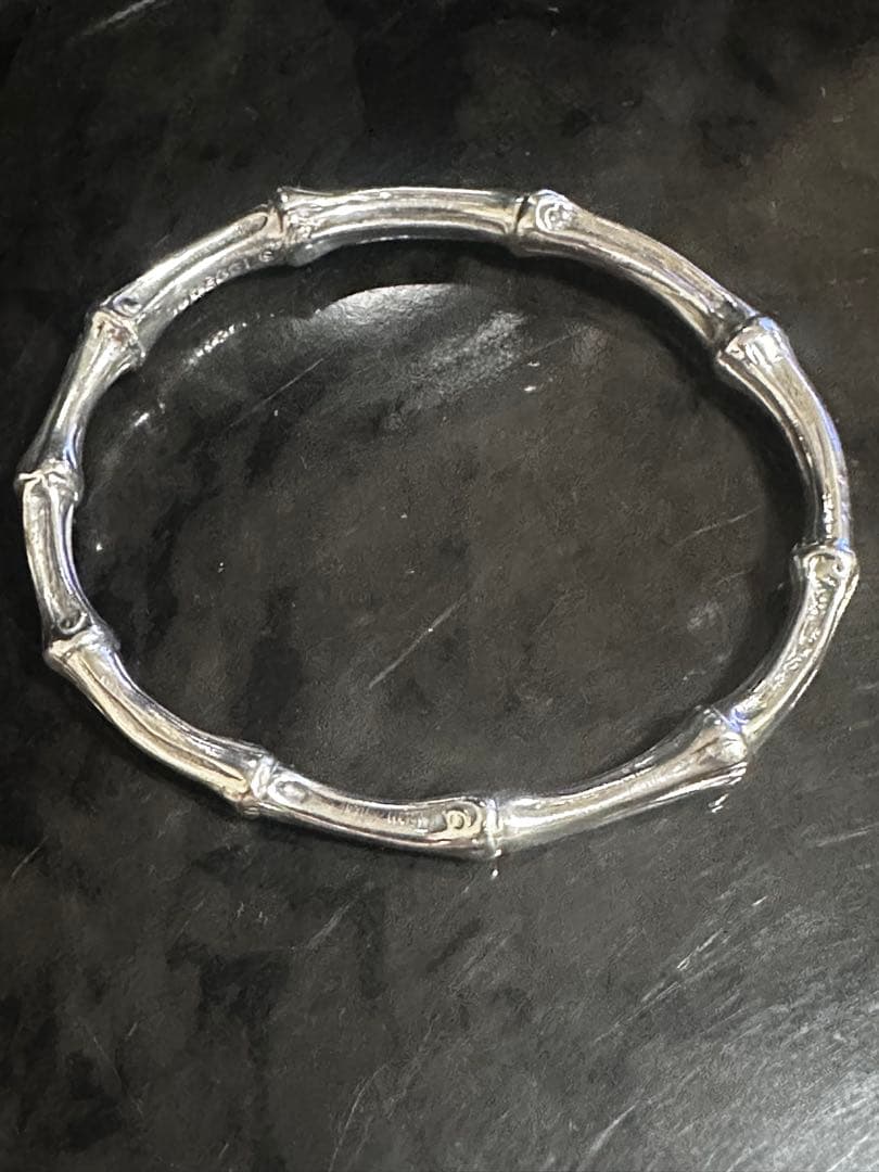 美品　Tiffany&Co. ティファニー　バンブー バングル ブレスレット