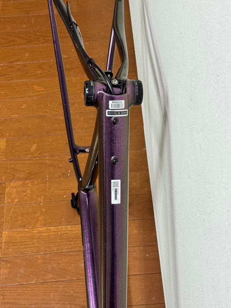 cannondale トップストーン2 フレーム販売　フレームバッグ付