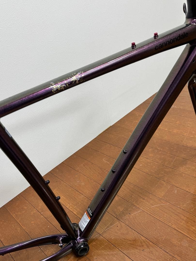 cannondale トップストーン2 フレーム販売　フレームバッグ付