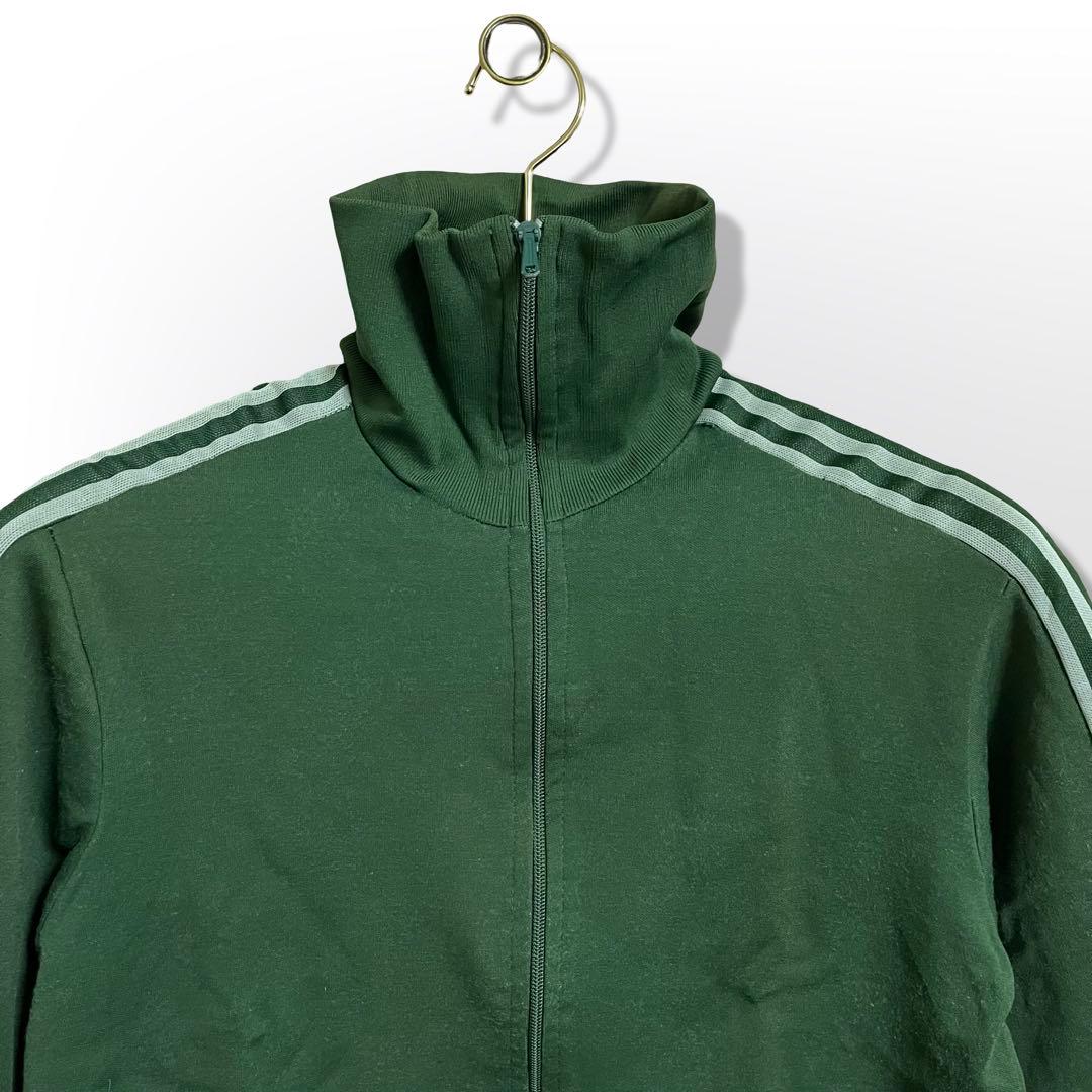 70s アディダス トラックジャケット フランス製 Ventex グリーン