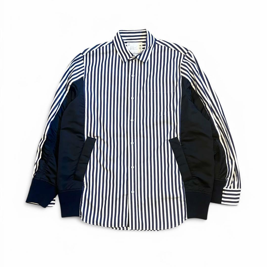 SACAI Cotton Poplin Shirt コットンポプリンシャツ - メルカリ