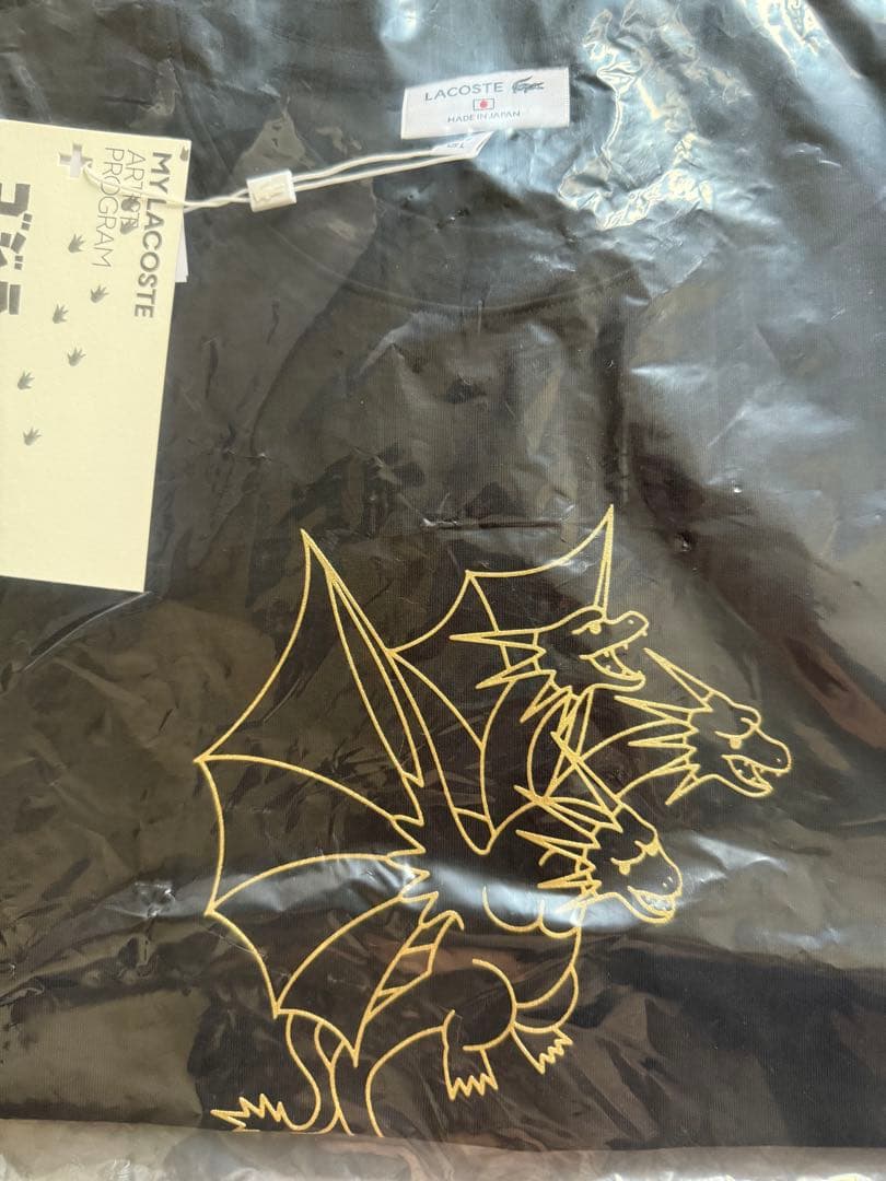 【限定】ゴジラ＋ラコステ コラボTシャツ キングギドラ