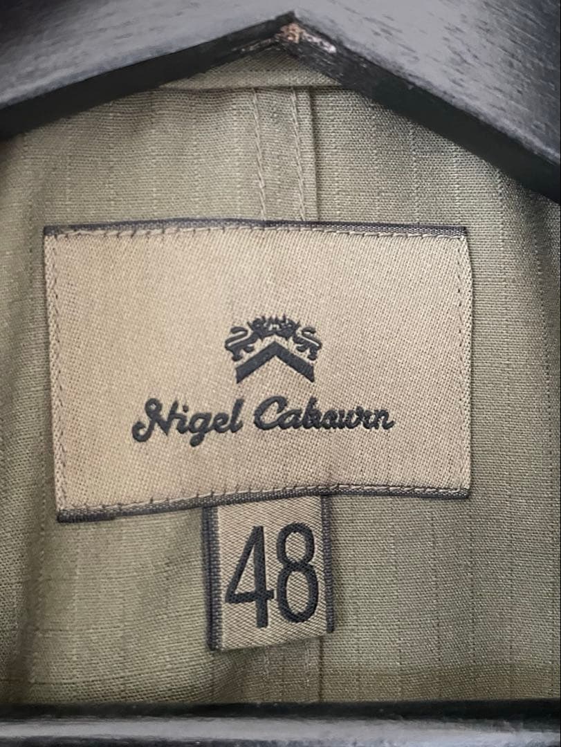 NIGEL CABOURN UK ARMY/ガスケープコート/美品
