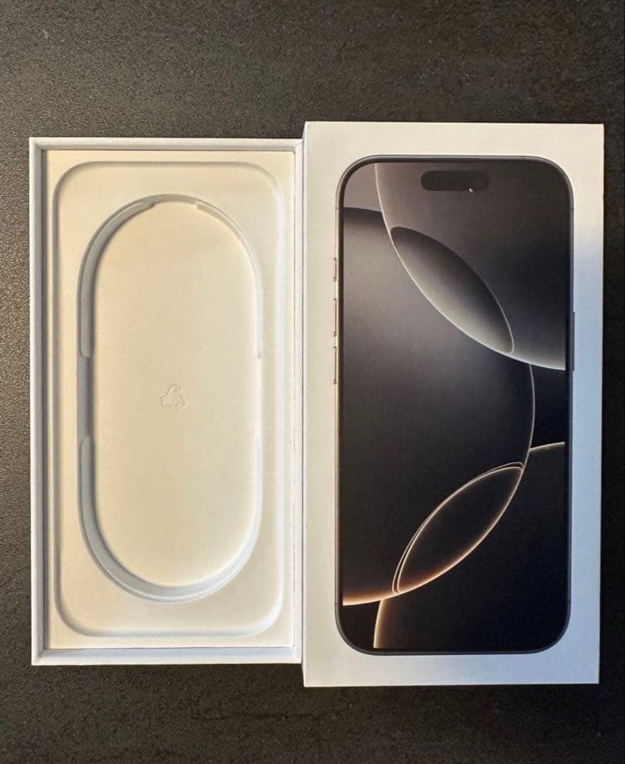 iphone 16 Pro 256gb ナチュラル バッテリ100% 充放電9回